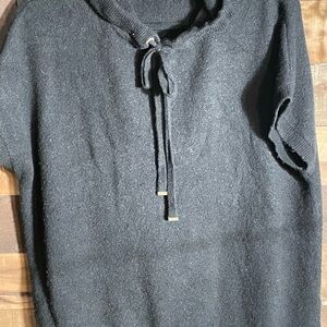 Calvin Klein Black Cowl Neck Sweater